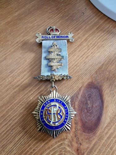 Sterling silver gilt raob - gilt,