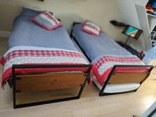 Set of 2 Single Bed 90 x 200