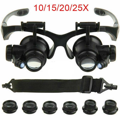 25x loupe jeweler - 25x, watch