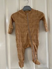 Kidly unisex rainbow sleepsuit