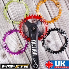 32-52T 104bcd 170mm Single Speed Chainset MTB Road Bike Crank set Chainring UK
