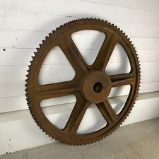 Large Reclaimed Cast Iron Cog
