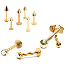 Labret Lip Bar Tragus Cartilage Helix Ear Ring Stud Upper Ear Piercing Monroe 