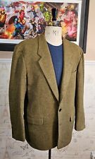 Vintage Kenzo Sport Coat/Jacket Men's 42/44" Wool Mohair Alpaca Blend Green 90's