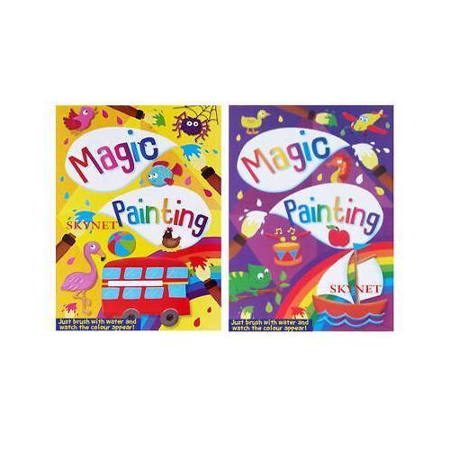 Magic painting colouring - a4,