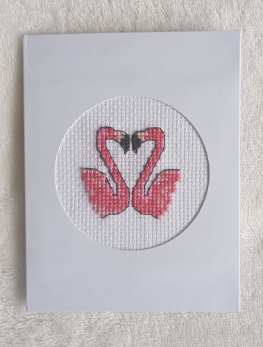 Handmade cross stitch - cross,