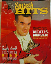 Vintage 1985 Smash Hits Music Lyrics Magazine Morrisey Prince Annie Lennox King