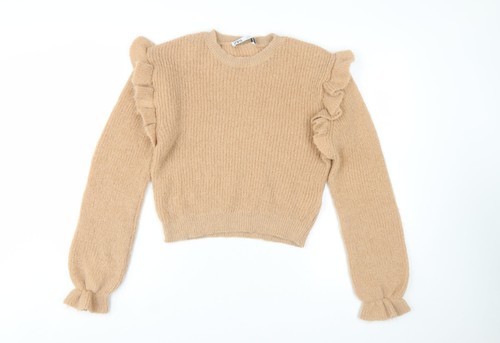 Womens size zara beige - uk, 12