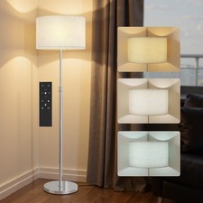 HOMCOM Floor Lamp with Remote