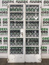 CRITTALL CRITAL STEEL FRENCH DOORS 1930S WHITE EXTERNAL EXTERIOR METAL USED