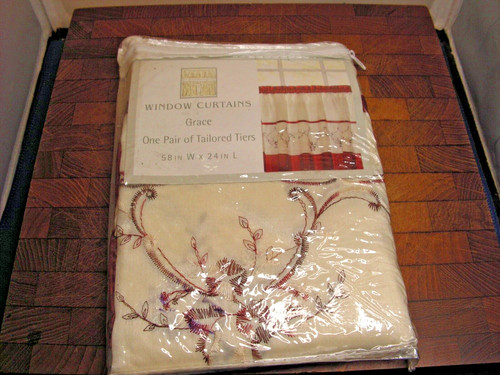 Chf window curtains one pair - one,