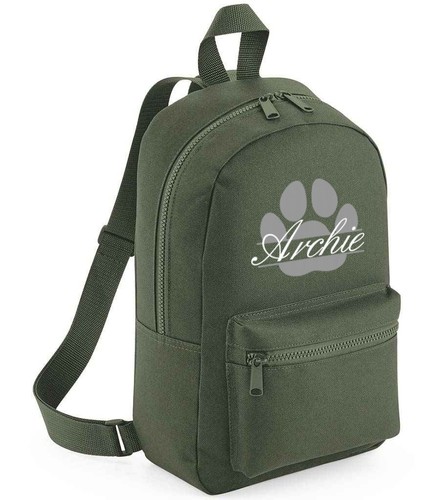 Personalised dog bag split paw - dog,