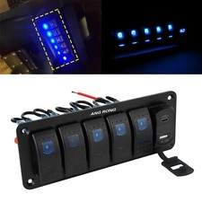 5 Gang Toggle Rocker Switch