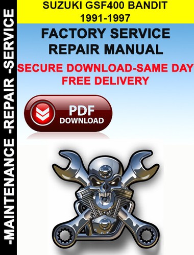 Suzuki gsf400 bandit repair - gsf400,