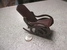 NOS Over the Hill rocking chair Cake topper bakery crafts plastic VTG