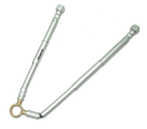 Twin banjo with petrol - with, fuel