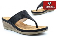 Womens Glitter Sandals Ladies