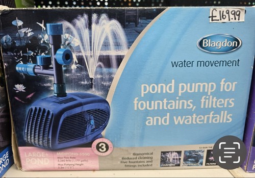 Blagdon midipond 5500 pond - blagdon,