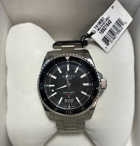 Gucci dive watch 40mm silver - dive,