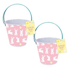 Easter Mini Metal Buckets Set
