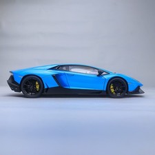 1/18 autoart lamborghini aventador anniversary LP720-4 Blue no zonda mr s63