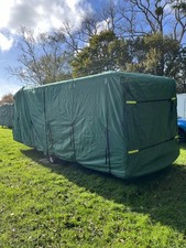 Maypole Ultimate Caravan Cover.  PREMIUM  5-Ply caravan cover in green