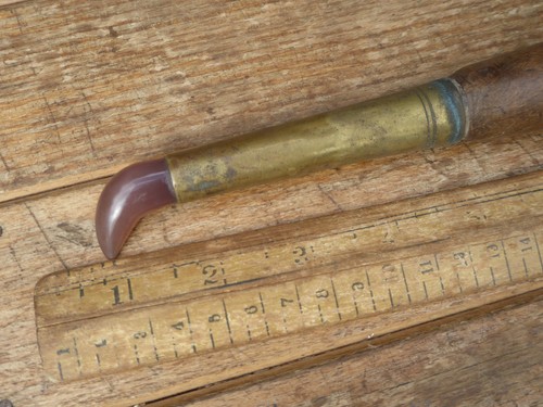 Antique agate burnishing - agate,