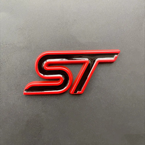 Metal badge car - st, trunk