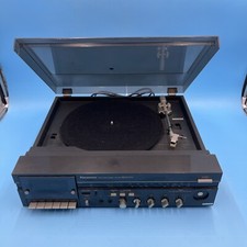 Panasonic SG-V04 Stereo Music System Turntable Cassette Radio Player *WORKING*
