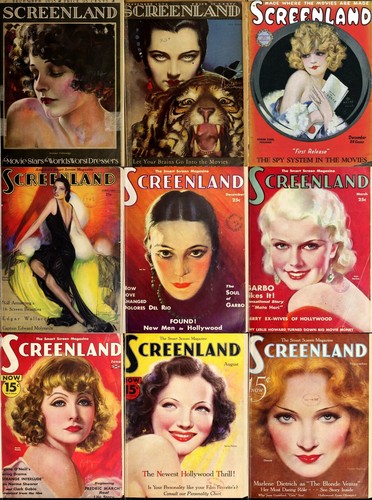 Screenland magazines 1920s - screenland,