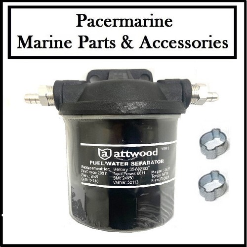 Outboard universal fuel water - fuel,