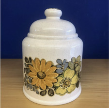 Vintage Simpsons sundowner  Hand Painted   Covered Sugar Bowl/biscuit jar (1)
