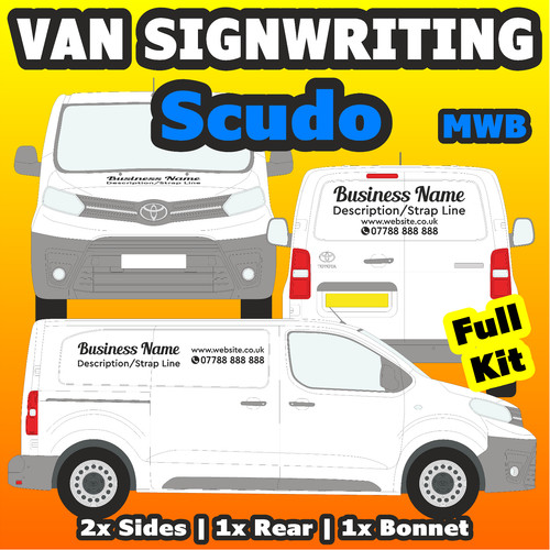 Fiat scudo van sign writing - fiat,
