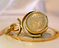 Pocket watch chain - spinner, fob