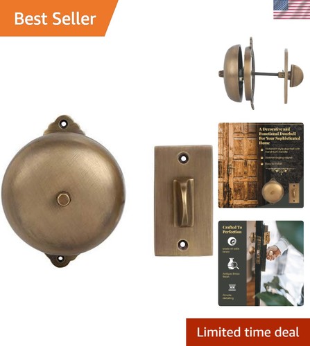 Solid brass victorian twist - brass,