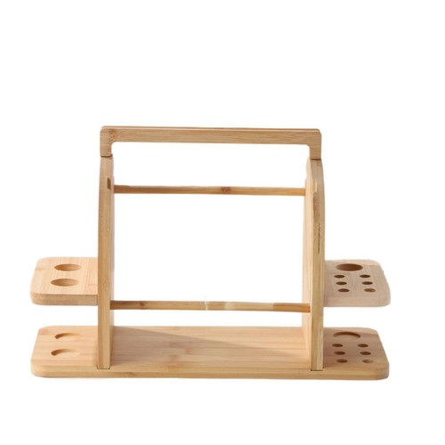 Wooden yarn stand attachable - yarn,