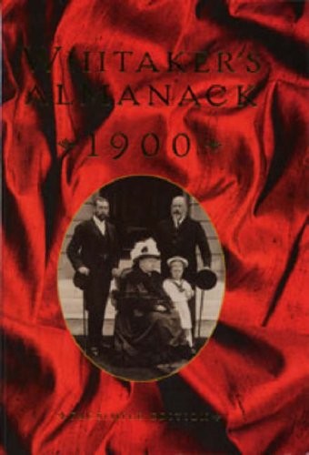 Whitaker almanack 1900 - almanack,