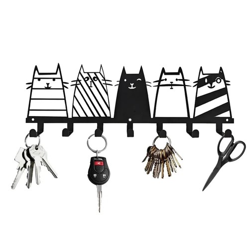 Modern cat hook key - 7-hook,