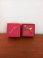 Swarovski 930 rose brooch in