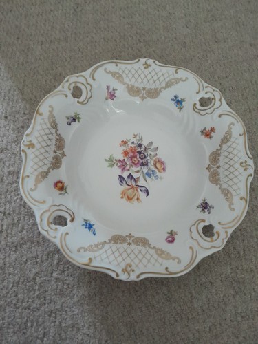 Vintage weimar porzellan bowl - vintage,