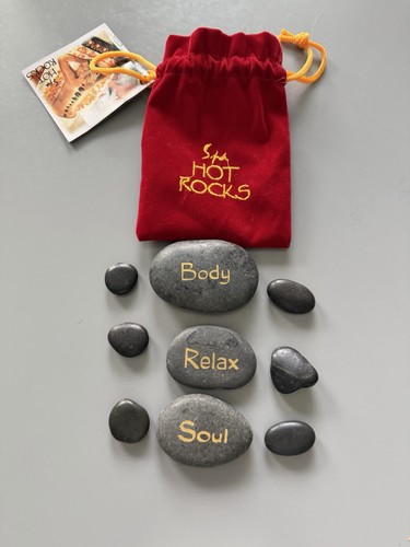 Spa hot rocks - rocks, set