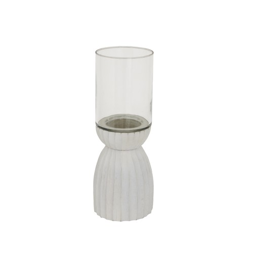 White large carved - large,