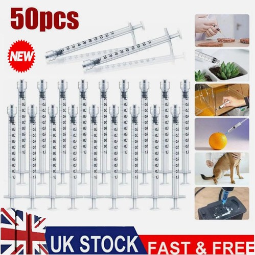 Pack sterile syringes 1ml - 50,