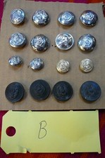 POLICE BUTTONS ARMY  BUTTONS
