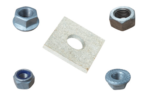 Hdg nuts fixings hex - nuts, /