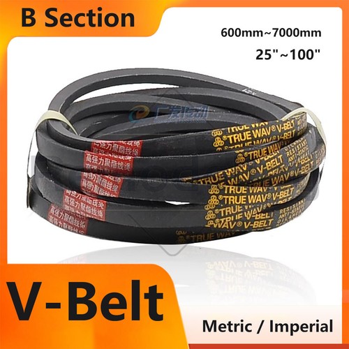 Belt section metric - b,