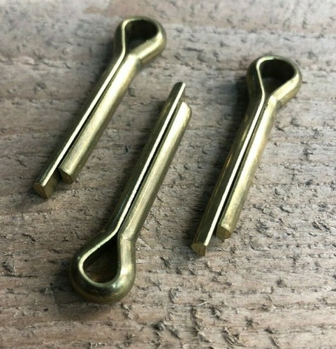 Solid brass cotter pins x - solid, 3