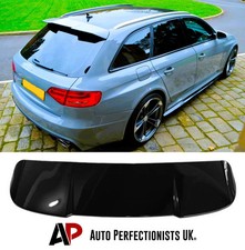 Audi A4 B8 Avant Estate 8K Rear Gloss Black Roof Spoiler RS4 Look 2008-16