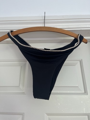 Zara black bikini bottom - bikini,