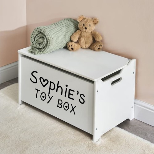 Personalized toy box name - personalized,